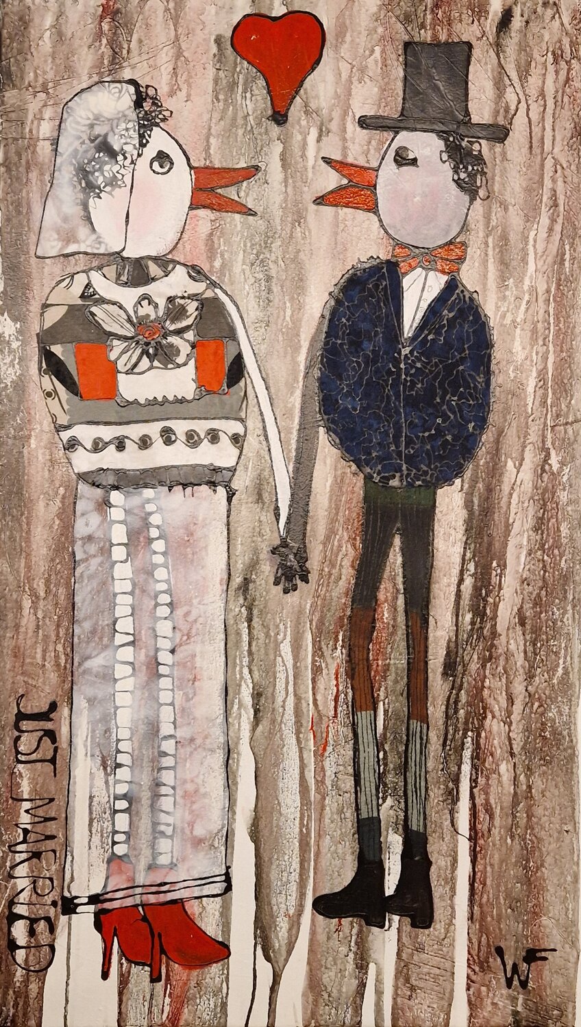 Just married Friedrich Wurm