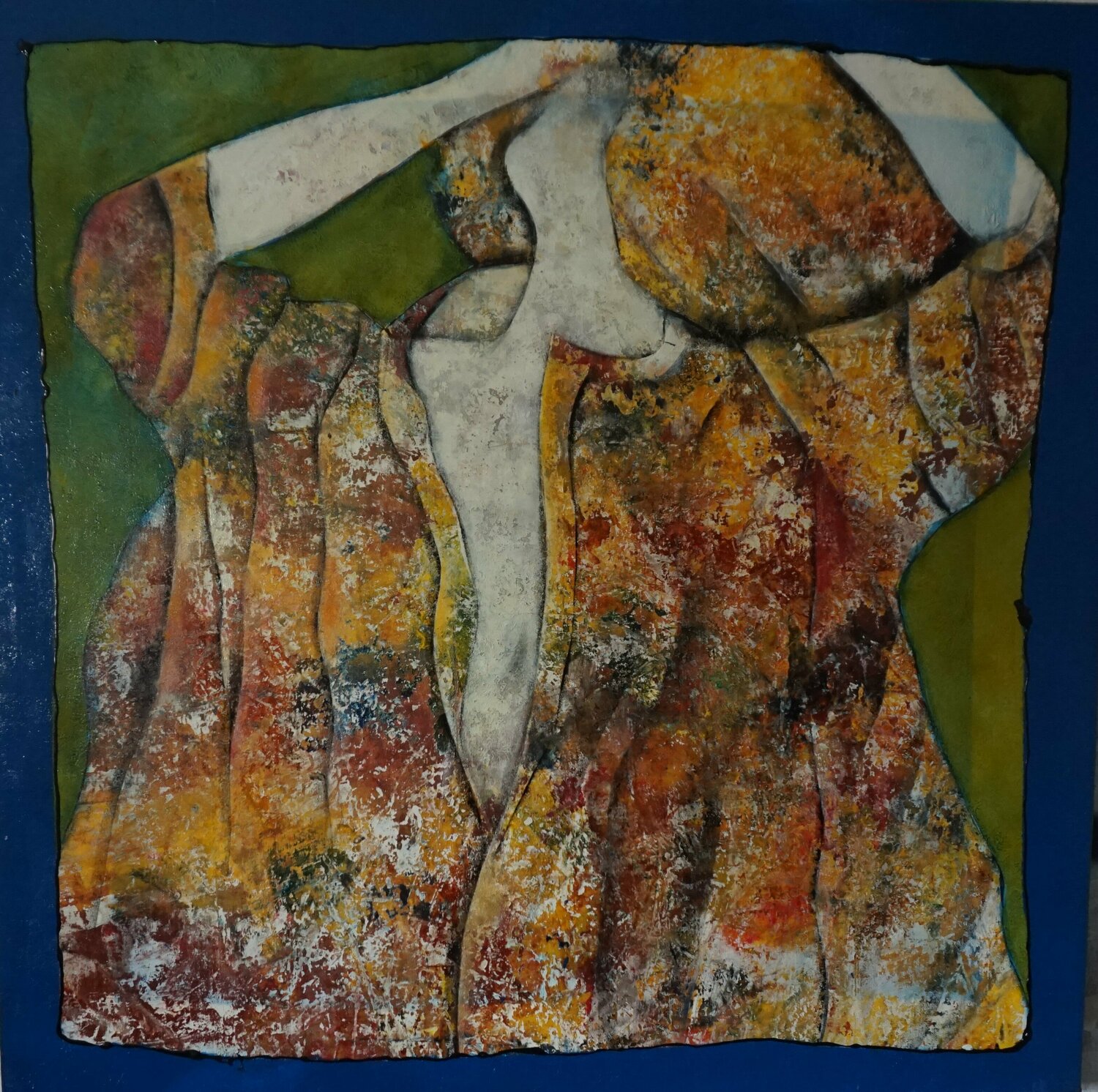 Morning Light is falling through the blue window Friedrich Wurm