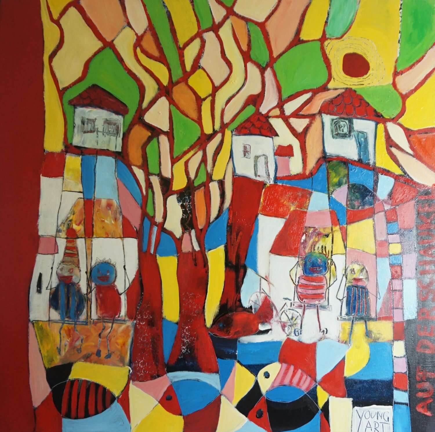 Auf der Schaukel Friedrich Wurm