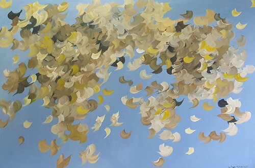 The rustling par Gabriela Azar Schreiner, Peinture en vente sur Singulart