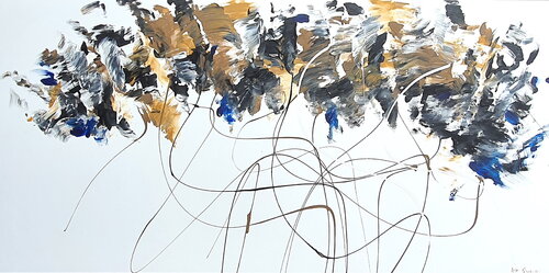 The north is to south par Gabriela Azar Schreiner, Peinture en vente sur Singulart