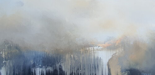 SOUTHERN RAIN par Gabriela Azar Schreiner, Peinture en vente sur Singulart