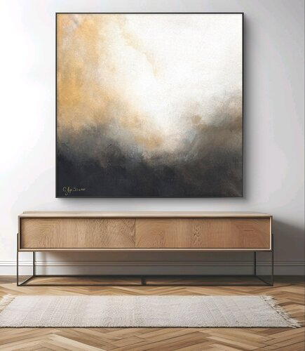Serene Oasis par Gabriela Azar Schreiner, Peinture en vente sur Singulart