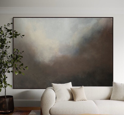 The Edge of Haze par Gabriela Azar Schreiner, Peinture en vente sur Singulart