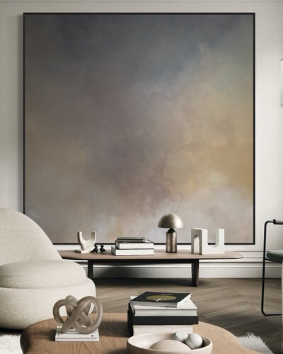 Abyss of Calm par Gabriela Azar Schreiner, Peinture en vente sur Singulart