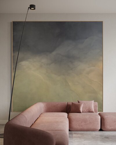 Shadowed Calm di Gabriela Azar Schreiner, Pittura in vendita su Singulart