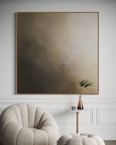 Haze of time par Gabriela Azar Schreiner, Peinture en vente sur Singulart