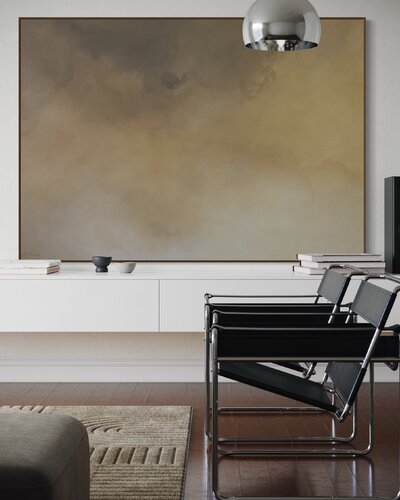 Faint horizon par Gabriela Azar Schreiner, Peinture en vente sur Singulart