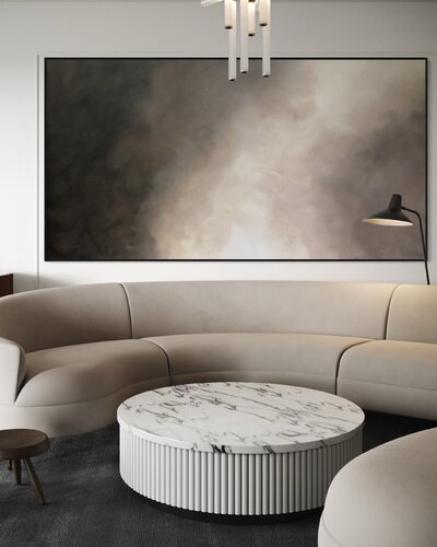 Night's Harmony de Gabriela Azar Schreiner, Pintura a la venta en Singulart