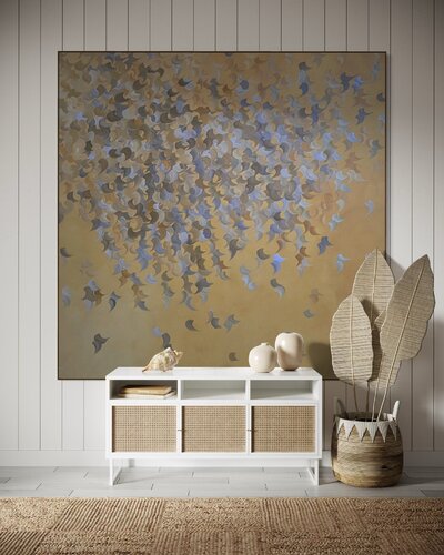 Shimmering Quiet by Gabriela Azar Schreiner, Painting for Sale on Singulart