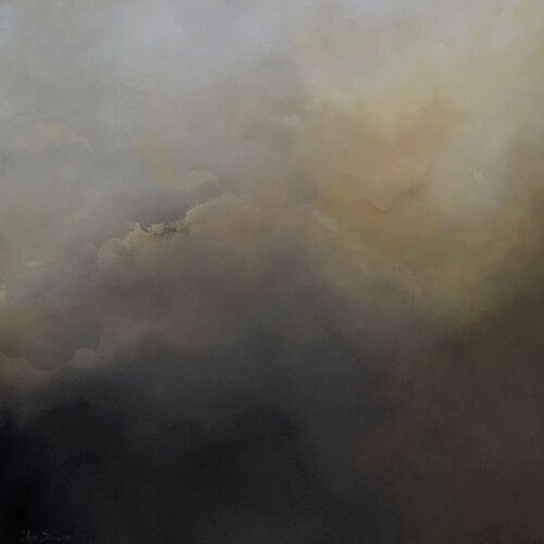 Hinterland, Veiled by Gabriela Azar Schreiner, Painting for Sale on Singulart