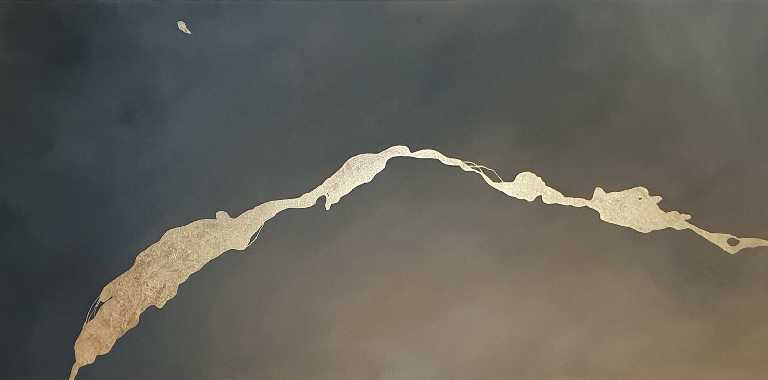 SPACE  (Gold leaf) Gabriela Azar Schreiner