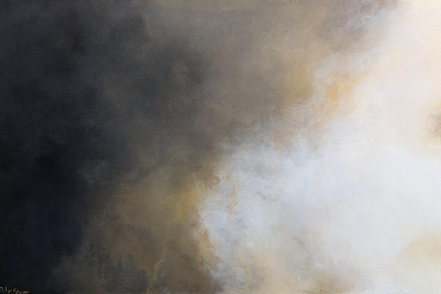 Twilight Haze Gabriela Azar Schreiner Peinture originale à vendre