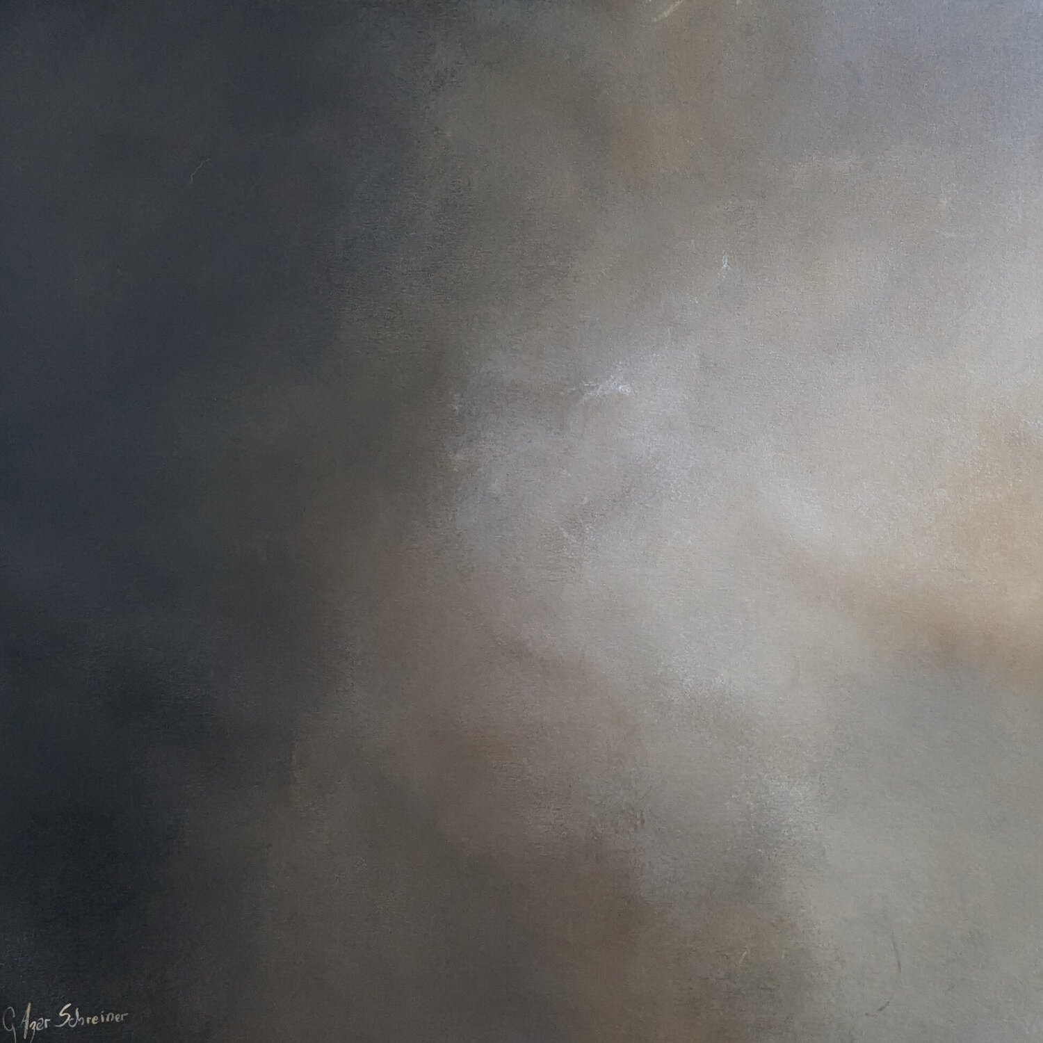 Midnight Sky Gabriela Azar Schreiner Peinture originale à vendre