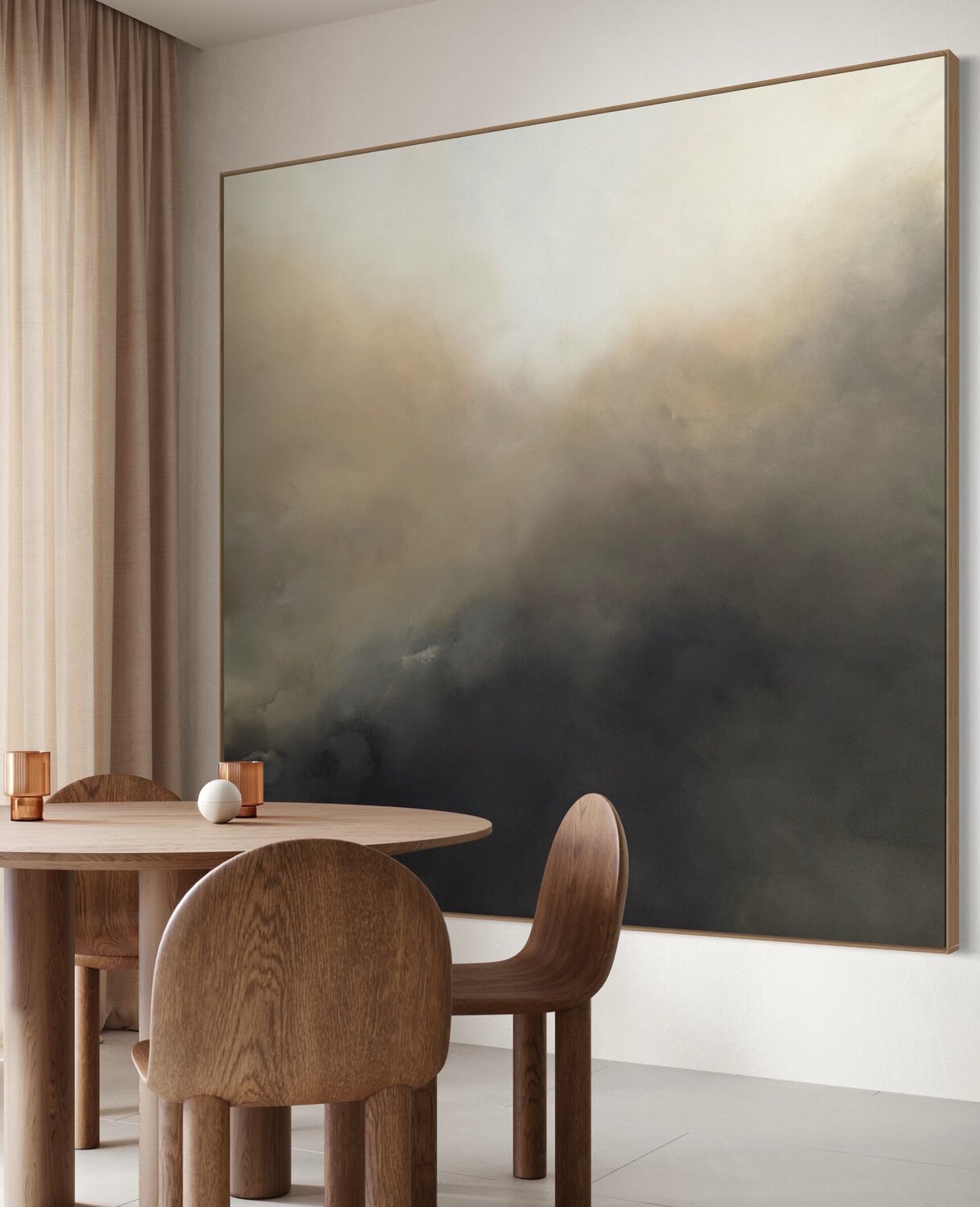 Calm Currents Gabriela Azar Schreiner Peinture originale à vendre