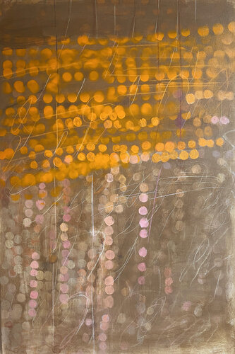 TODAY THE SKY WAS ORANGE by Ele Pack, Painting for Sale on Singulart