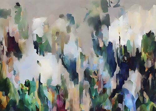 flower meadow von Luise Ellerbrock, Druck kaufen auf Singulart