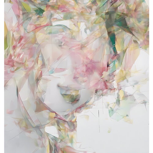 Falling Flowers de Luise Ellerbrock, Impresión a la venta en Singulart