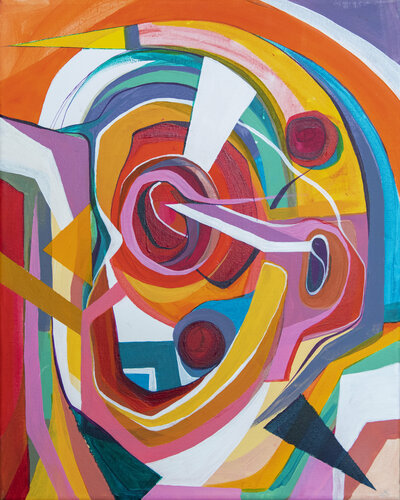 The Parrot de Olja Mesec, Pintura a la venta en Singulart