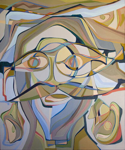 Bedouin trail by Olja Mesec, Painting for Sale on Singulart