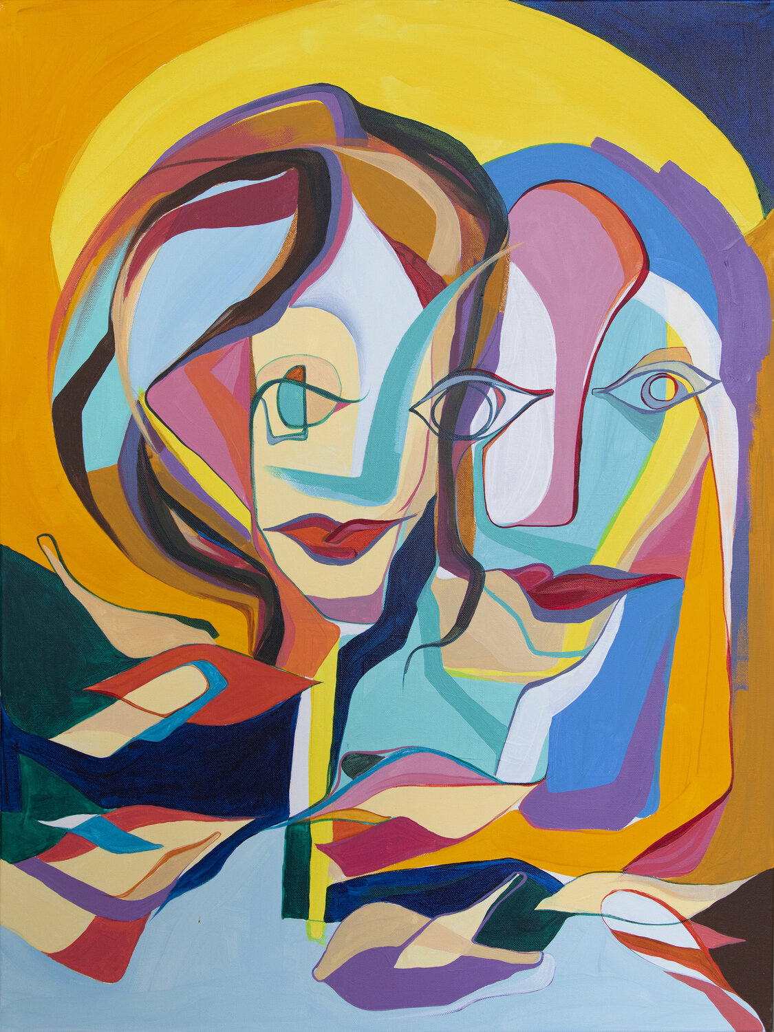 Two sisters Olja Mesec