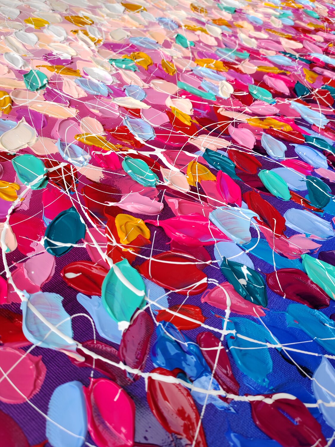 Colorful emotion - colorful abstract painting by Aliaksandra
