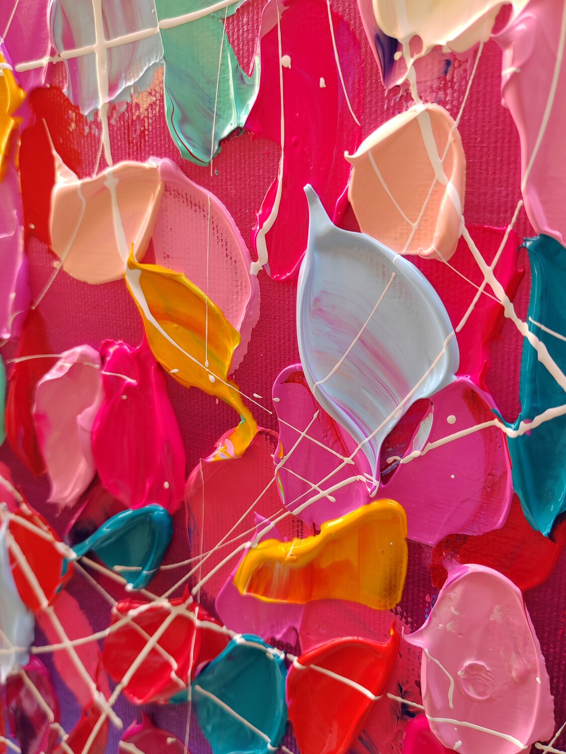 Colorful emotion - colorful abstract painting by Aliaksandra