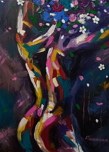Soul 2 von Aliaksandra Tsesarskaya, Malerei kaufen auf Singulart