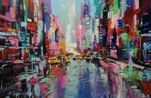 New York street Aliaksandra Tsesarskaya