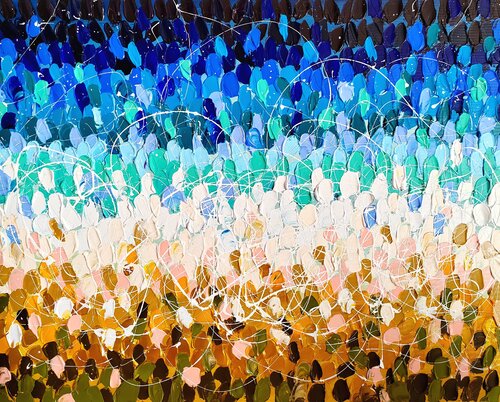 Sweet memories of the summer par Aliaksandra Tsesarskaya, Peinture en vente sur Singulart