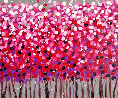 Blooming trees Aliaksandra Tsesarskaya