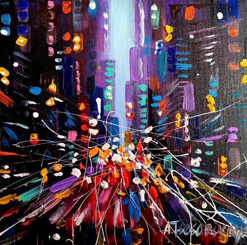 New York story - colorful city Aliaksandra Tsesarskaya