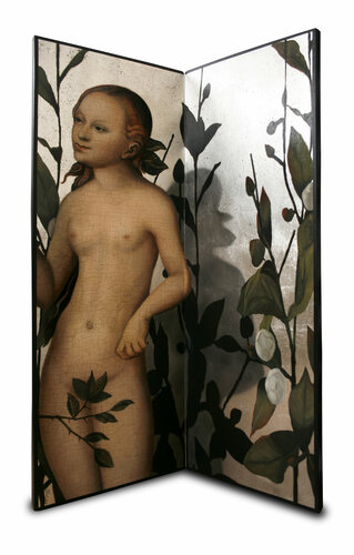 Biombo de Cranch by enrique gonzález, Painting for Sale on Singulart