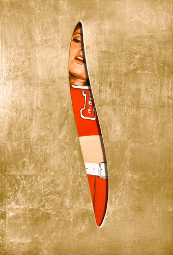 THE CHEERLEADER by enrique gonzález, Painting for Sale on Singulart
