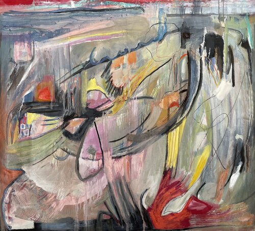 Deep Calls to Deep van Mary Morgan, Schilderij te koop op Singulart