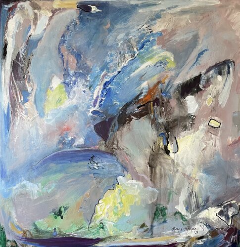 Somewhere Over The Rainbow 1 di Mary Morgan, Pittura in vendita su Singulart