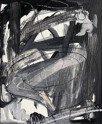 True Companions 2 van Mary Morgan, Schilderij te koop op Singulart