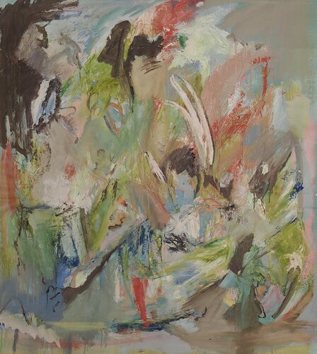 Green Pastures 3 van Mary Morgan, Schilderij te koop op Singulart