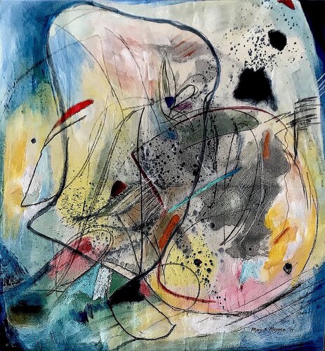 Sacred Space de Mary Morgan, Pintura a la venta en Singulart