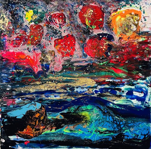 WHAT‘S HAPPEND NOW by NICOLE JUTKA, 회화 for Sale on Singulart