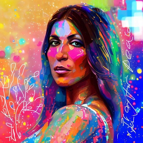 I (ich, eu) von NICOLE JUTKA, Malerei kaufen auf Singulart