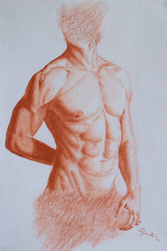 identità negata 1 by Alfredo Furiati, Work on Paper for Sale on Singulart