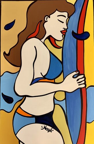 STOKED by Anouck Jourdaa, Painting for Sale on Singulart