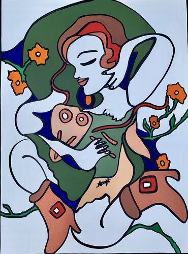 Diane di Anouck Jourdaa, Pittura in vendita su Singulart