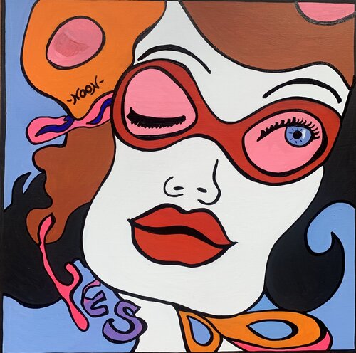 Yess von Anouck Jourdaa, Malerei kaufen auf Singulart