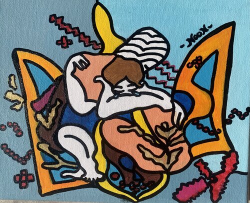 Peace for Ukraine von Anouck Jourdaa, Malerei kaufen auf Singulart