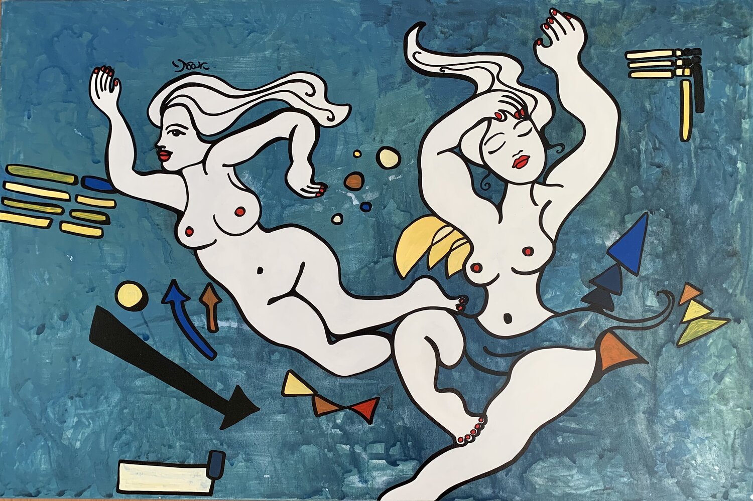 Kandinsky Naiads Anouck Jourdaa