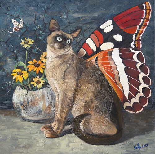 The Joy Of Flora 3 de Li Tellenbach-Guo, Pintura a la venta en Singulart