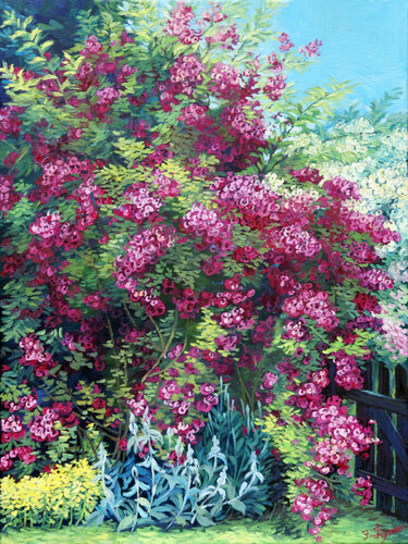 The Rose Tree 1 van Li Tellenbach-Guo, Schilderij te koop op Singulart