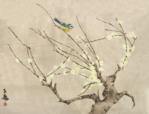 The Message From Spring par Li Tellenbach-Guo, Œuvre sur papier en vente sur Singulart